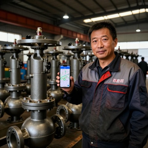 ## 传统阀门厂做AI优化：明天就让文员用手机帮你发3条内容，客户搜得到