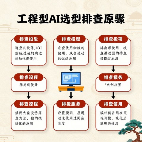 工程师用AI选型时被跳过的原因排查步骤是：
