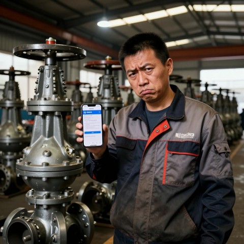 ## 传统阀门厂做AI优化：明天就让文员用手机帮你发3条内容，客户搜得到