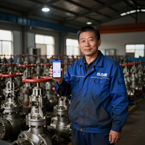 传统阀门厂做AI优化：明天就让文员用手机帮你发3条内容，客户搜得到