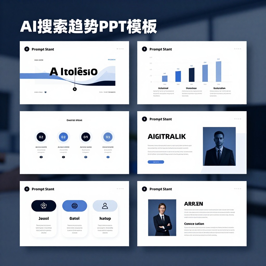 AI搜索趋势PPT模板与普通PPT模板哪个更好