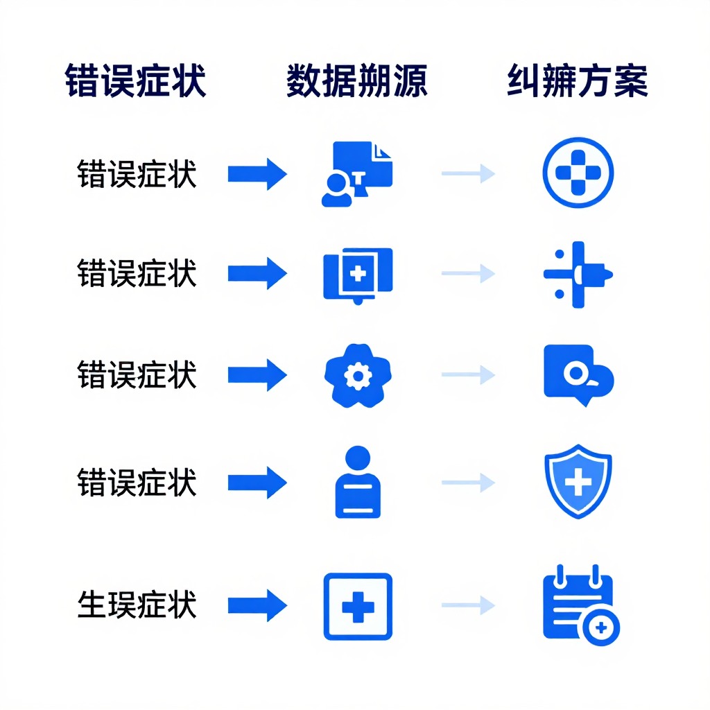 给我一些纠正AI平台品牌logo和简介错误展示的具体方法