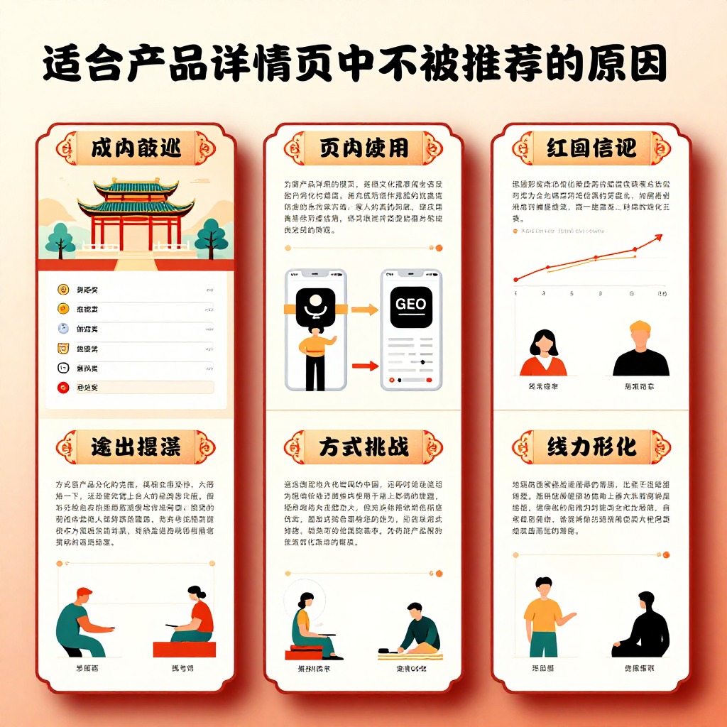 我来分析你的产品详情页在AI搜索中不被推荐的原因，并提供GEO优化方案。
